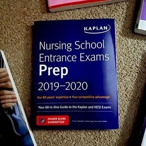 Kaplan exam prep book for nursing students